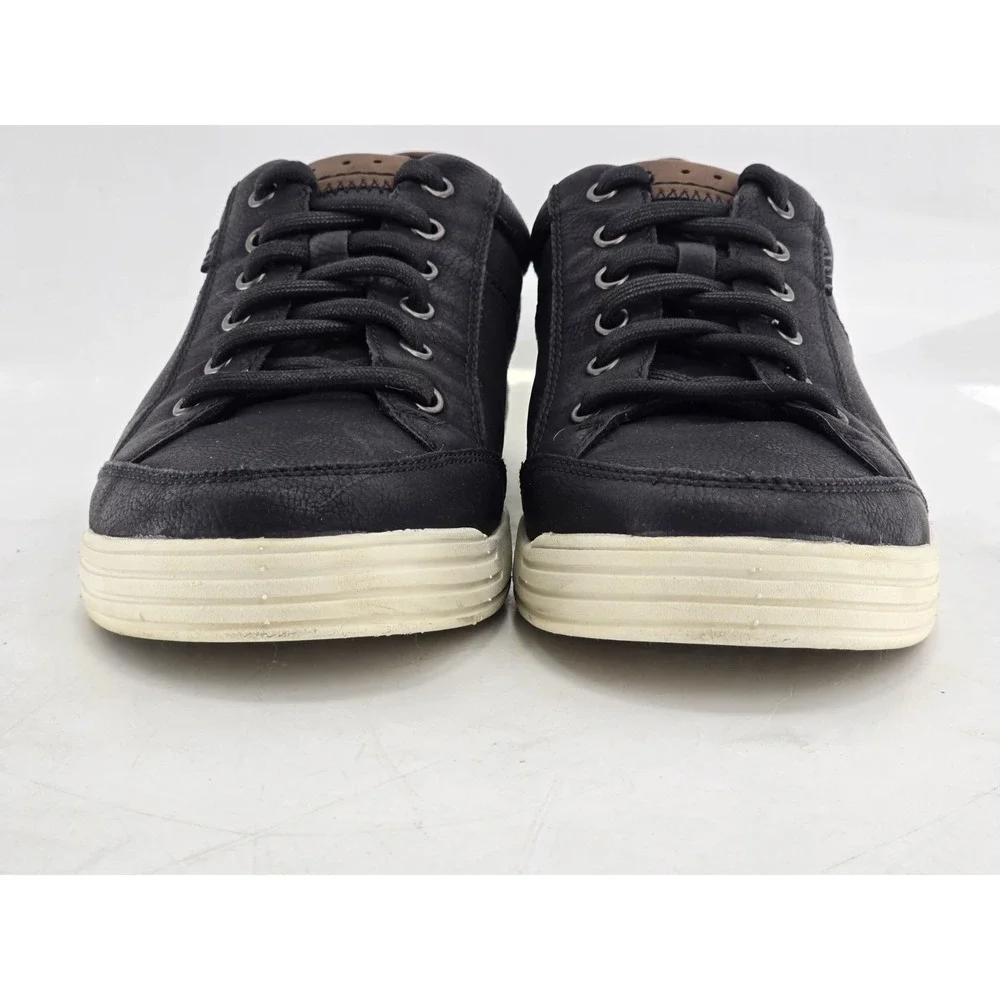 Men's Nunn Bush KORE City Walk Oxford Sneaker Lace Up Black Used‎ Sz 10.5 M